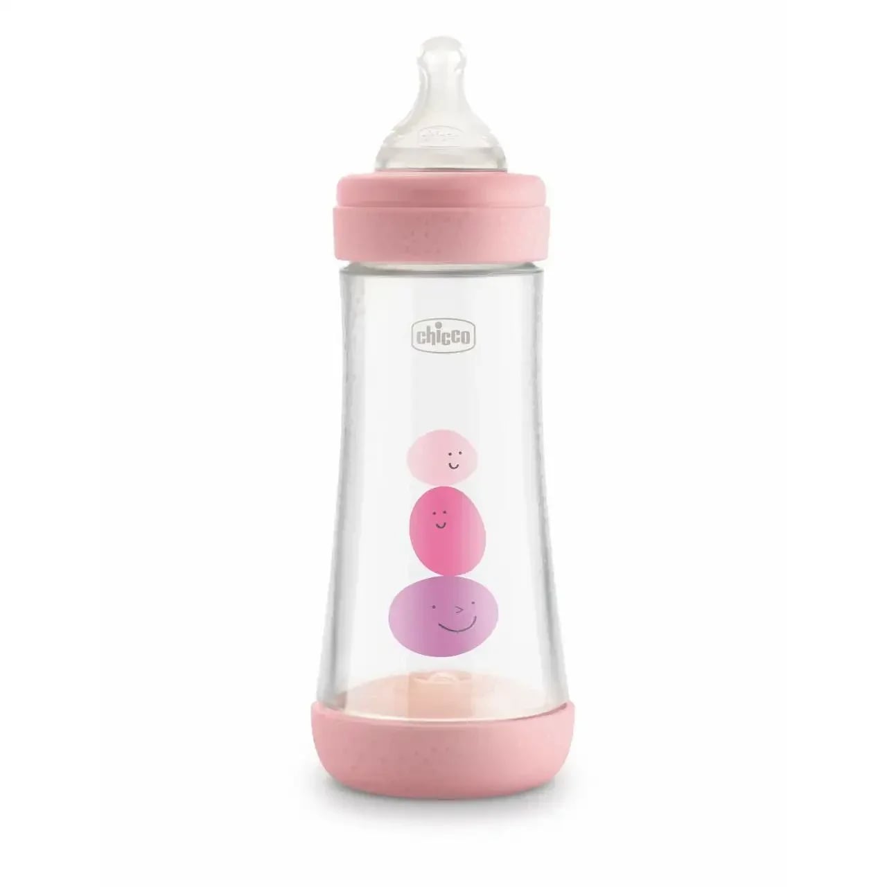 BIBRON CHICCO PERFECT 5 SILICONE 300 ML/+4 MOIS 1